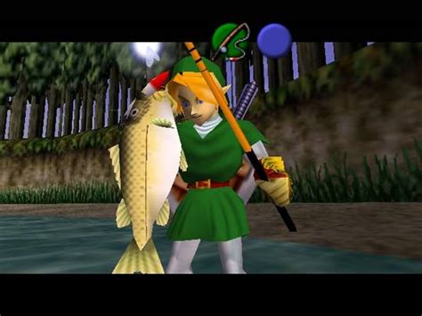 ocarina of time fishing